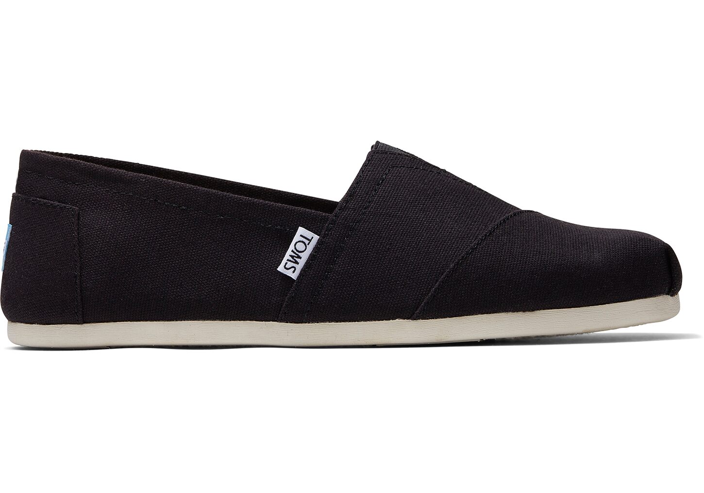 Toms Classics Canvas - Mens Alpargata Espadrilles - Black - NZ - 314602YNS